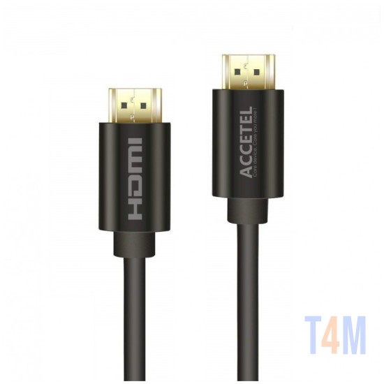ACCETEL CV118 HDMI 4K VER:2.0 HIGH-SPEED WITH ETHERNET CABLE 1.8M